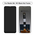 6.53'' For  Redmi 9A Display LCD Touch Screen Digitizer For Redmi 9C LCD Replacement Parts With Frame. 
