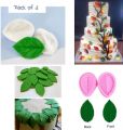 Leaf Mould Silicone Leaf Shaped Mold Fondant Cake 3D Silicone Mold Baking Decorating Tool. 