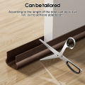2PC/1PC PVC Flexible Door Bottom Sealing Strip Under Door Draft Stopper Sealing Strip OundProof Gasket Weatherstrip Draft Guard. 