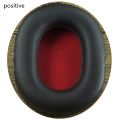 100x80mm Oval Soft Foam Ear Pads Cushion EarPads for Many Other Large Over Ear for ATH for AKG for Sennheiser Headphones. 
