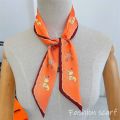 1PC Korean Fashion New Women's Twill Decorative Ribbon Small Scarf Binding Bag Handle Ribbon Hair Band Small Scarf Headband. 