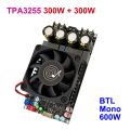 2*300W TPA3255 Stereo Digital Amplifier Board High Power BTL Mono 600W Audio Sound AMP Subwoofer Hifi for Speakers. 