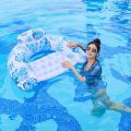 U-shaped Inflatable Air Mattress Mesh Floating Lounge Chair Outdoor Water Sports Inflatable Mattress with Cup Holder Summer ﻿. 