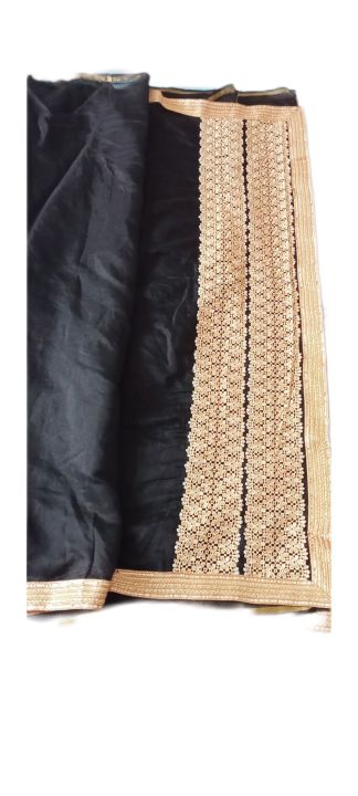 Black%20saree%20with%20gold%20colour%20border%20and%20gold%20colour%20jacket%20peace%20..%20-%20Image%202