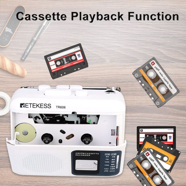 Retekess%20TR606%20Radio%20FM%20AM%20Radio%20Cassette%20Playback%20Portable%20Radios%20FM%20AM%20Recording%203.5mm%20Earphone%20MIC%20Jack%202%20Power%20Supply%20Method%20-%20Image%202