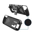 Silicone Console Protector Anti Slip Soft Shell Game Console Case with Foldable Bracket Replacement Accessories for Steam Deck. 