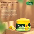 Dabur Vatika Naturals Styling Cream for Long, Curly, Dry, Color-treated Hair - with Coconut Blend, Hair & Combing Cream for Frizz-Free, Hydrated, Coconut & Lotion -. 