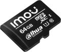 Dahua Imou Memory Card 64GB Original High Speed Class 10 Micro SD Card Portable Flash TF Card For WiFi Surveillance Camera, Mobile, Laptop | 10-Year Brand Warranty by TRONZZ. 