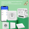 Tuya ZigBee 1CH/4CH Smart Relay Switch Module Smart Home Timer Countdown Works with Alexa  Assistant Fireproof PC. 