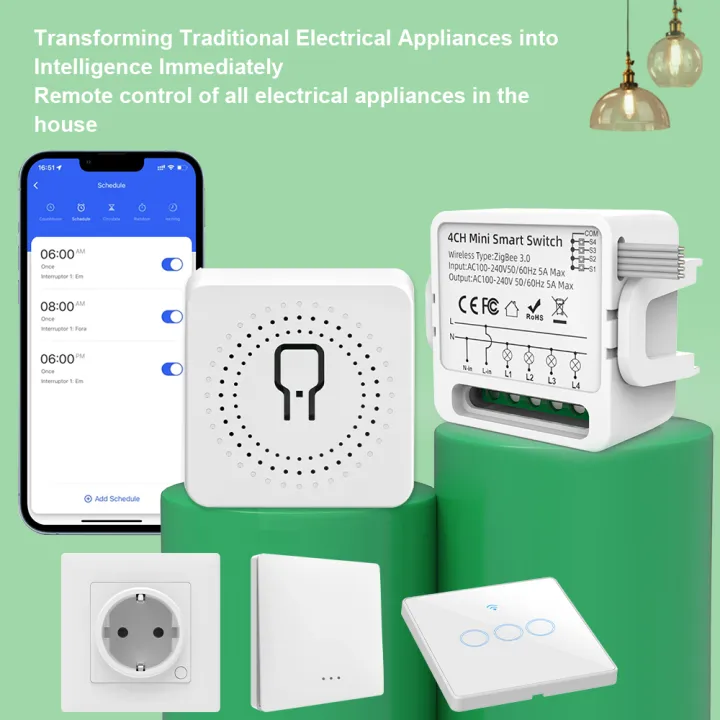 Tuya%20ZigBee%201CH/4CH%20Smart%20Relay%20Switch%20Module%20Smart%20Home%20Timer%20Countdown%20Works%20with%20Alexa%20%20Assistant%20Fireproof%20PC%20-%20Image%202