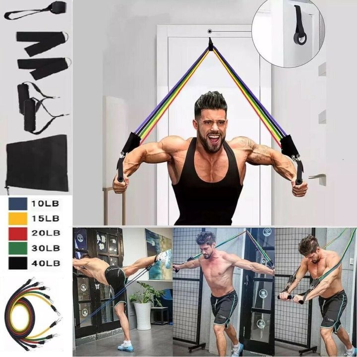 5%20In%201%20Power%20Resistance%20Band%20Home%20Gym%20Equipment/Exercise%20Bands%20-%20Image%202