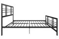 Steel Iron furniture bedroom single queen king size Metal Bed. 