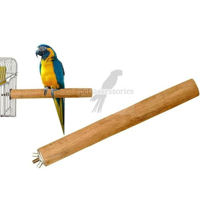 pet bird parch stick 8" inch parch easy to set cage pet bird accessories