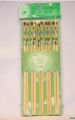 3 Pairs 6 Piece Chopstick Set (Japanese/Chinese/Korean). 