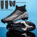 Hot-Selling Football Boots Men's Soccer Cleats Kids Boys Football Shoes Wear-Resistant Training Soccer Shoes Non-Slip Sneakers. 