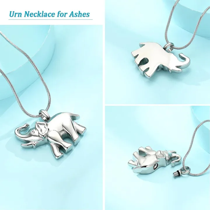 Cremation%20Jewelry%20for%20Women%20Men%20Animal%20Elephant%20Urn%20Necklace%20for%20Ashes%20Stainless%20Steel%20Memorial%20Necklaces%20Ash%20Holder%20-%20Image%203