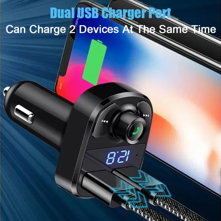 Multifunctional%20Dual%20USB%20Port%20Car%20Charger%20Wireless%20Bluetooth%205.0%20FM%20Transmitter%20Music%20Adapte%20Hands-Free%20Calling%20Radio%20Receiver%20-%20Image%204