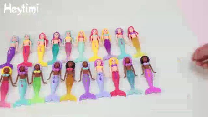 New Mermaid Dive Toys Mermaid Bath Toys Colorful Mermaid Pool Toys Swimming Pool Games for Toddlers Boys Girls Teens Adults