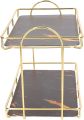 Beautiful Design Vanity Tray Makeup Organizer and Bathroom Organizer And Space Saver. 
