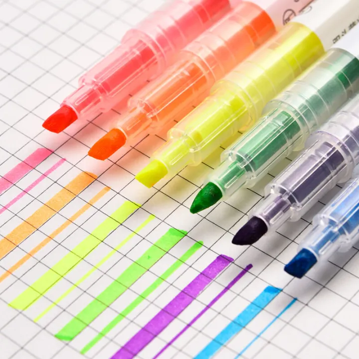 6%20pcs/3%20PCs%20set%20highlighter%20pen%20with%202%20heads%20highlighter%20pen%20student%20use%20double%20heads%20highlighter%20pen%206/3%20colors%20marker%20pen%20-%20Image%204