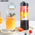 Portable Blender Mini Electric Fruit Juicer Mixer USB Rechargeable Smoothie Orange Fresh Juice Blender Portable Blender. 