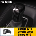 For Toyota Corolla Cross / Corolla E210 Camry XV70 2019 2020 2021 2022 2023 2024 2025 2026 Car Gear Shift Head Cover Accessories. 