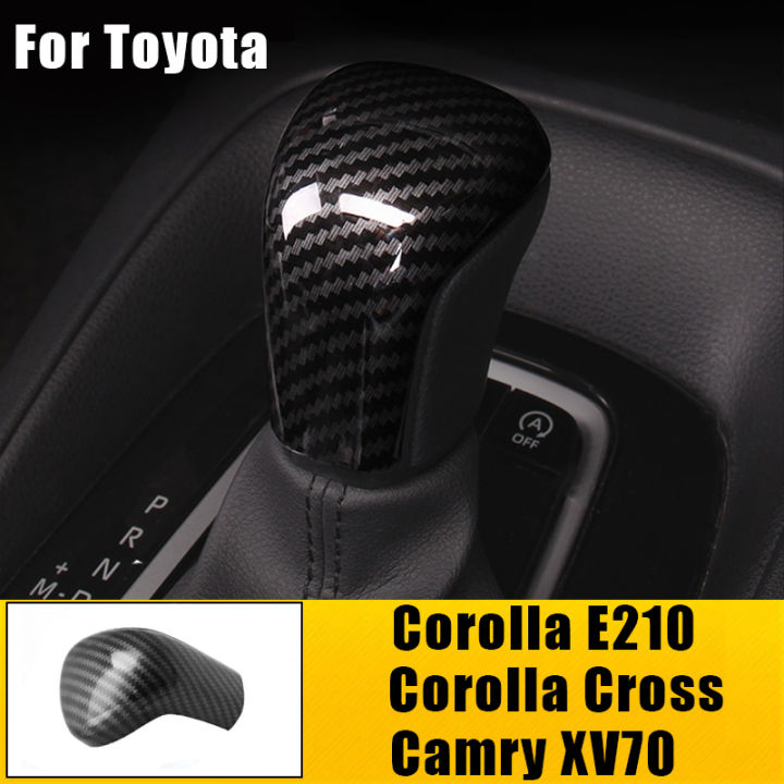 For Toyota Corolla Cross / Corolla E210 Camry XV70 2019 2020 2021 2022 2023 2024 2025 2026 Car Gear Shift Head Cover Accessories