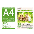 Multi Specification High Gloss Photo Paper 3R 4R 5R A4 Photo Printing Paper Inkjet Printer 180G Glossy Single-Sided Photo Paper.
