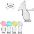 Breastfeeding Baby Feeding Manual Breast Pump Partner Breast Collector Automatic Correction Breast Milk Silicone Pumps BPA Free.