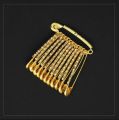 Premium Stone Hijab Pin Brooch Safety Pin Set 12 Pieces for Saree and Hijab Limited Stock Offer.