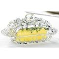 Glass Tray with Lid. 