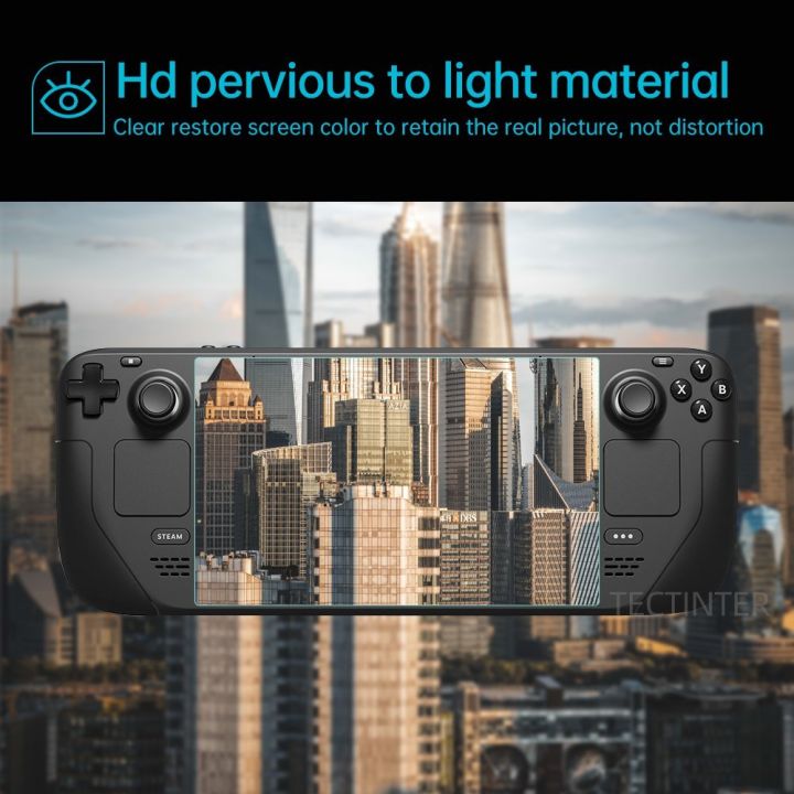 1/2/3%20Packs%20Screen%20Protector%20for%20Valve%20Steam%20Deck%20Console%209H%20Tempered%20Glass%20Anti-Scratch%20Guard%20Film%20for%20Steam%20Deck%20Accessories%20-%20Image%202