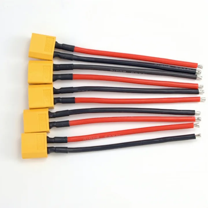 5/10%20Parallel%20Connector%20for%20XT60%20Plug%20and%20Socket%20Battery%20with%20Silicone%20Flexible%20Cable%2014AWG%2010cm%20RC%20LiPo%20Battery%20Motor%20-%20Image%206
