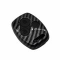 Honda City / Honda Civic Reborn / Honda CL9 Plastic Protection Key Cover Carbon Fiber With Black PVC 2 Buttons. 
