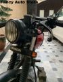cafe racer Headlight fitting For All 70cc bike's. 