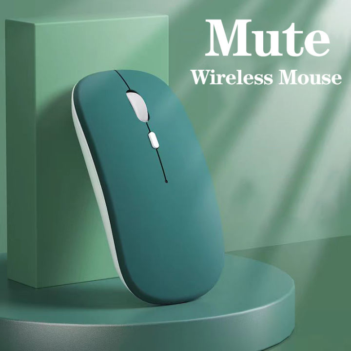 Silent Bluetooth-compatible Mouse Computer Laptop Optical Mouse Wireless for iPad Samsung Tablet Universal Mice Noiseless