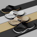 Summer Fashion Men's Slippers Outdoor Sports Flip Flops Hiking Travel Bathing Park Casual Wear, Comfortable Breathable Non-slip.