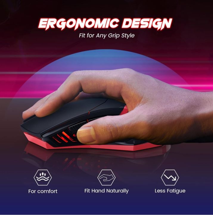 Techno%20Amazon%20UK%20Wireless%20Gaming%20Mouse%20USB%20Cordless%20with%20Red%20LED%20Backlit,%20Ergonomic%20Gamer%20Laptop%20Mouse%20with%207%20Silent%20Buttons,%205%20Adjustable%20DPI%20Plug%20&%20Play%20-%20Image%204