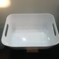 IKEA 301.550.19 VARIERA Convenient Kitchen Open Storage Box, High Gloss White, Easy to Carry and Take Out of Your Kitchen Drawers or Shelves Since it Has Two Grip-friendly Handles See less. 