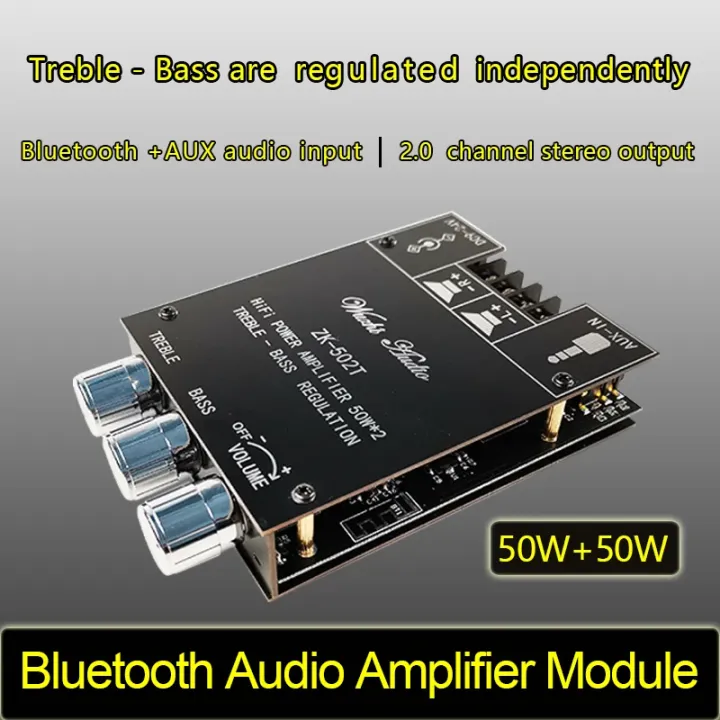 ZK-502T%20TPA3116D2%20Bluetooth-compatible%205.0%20Subwoofer%20Amplifier%20Board%202.0%20Channel%20High%20Power%20Audio%20Stereo%202*50W%20Bass%20AMP%20-%20Image%202