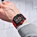 PAGANI DESIGN 2026 42MM New Alien Hollow Back Transparent Movement Luxury Men Watch Sapphire Glass Automatic Men Watches For Men.