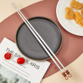 Hanging Extended Chopsticks 316 Stainless Steel Chinese Chopsticks For Fried Food Hot Pot Anti Scald Sushi Stick Cooking Tools. 