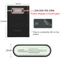 4*18650 Battery Holder Portable Power Bank Case Without Battery 5V Dual USB Output Power Bank Charger Shell Battery Storage Box. 