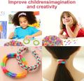 500 Pcs S Clips, Small Rubber Band Clips, Plastic Loom Bands Connectors, Connectors Refills Bracelet Loom Clips DIY Rubber Band. 