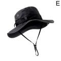 New Sun Hats for Men Outdoor Fishing Cap Wide Brim Anti-UV Protection Women Bucket Hat Summer Hiking Fisherman Caps. 