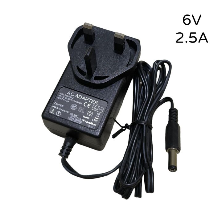 6V%20450mA%202A%202.5A%20Power%20Supply%20AC%20110-240V%20to%206V%20High%20Quality%20For%20LED%20Lights%20Blood%20Pressure%20Monitor%20Medical%20Equipments%20Toys%20-%20Image%202