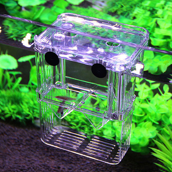 Multifunctional Fish Aquarium Fish Breeding Isolation Box High Clear
