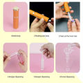 10 ml Portable Perfume Bottle for Travel, Mini Refillable Perfume Dispenser Artificial Leather Leak-Proof Perfume Sprayer, Suit.