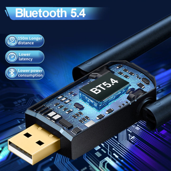 150m%20USB%20Bluetooth%205.4%20Adapter%205.3%20Dongle%20for%20PC%20Wireless%20Mouse%20Keyboard%20Music%20Audio%20Receiver%20Transmitter%20Bluetooth%20-%20Image%202