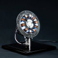 Avenger Iron Man Mk1 Arc Reactor Tony Stark Heart Of Mark Figure Led Light Model Superhero 1:1 Cosplay Toys Chest Lamp Kids Gift. 